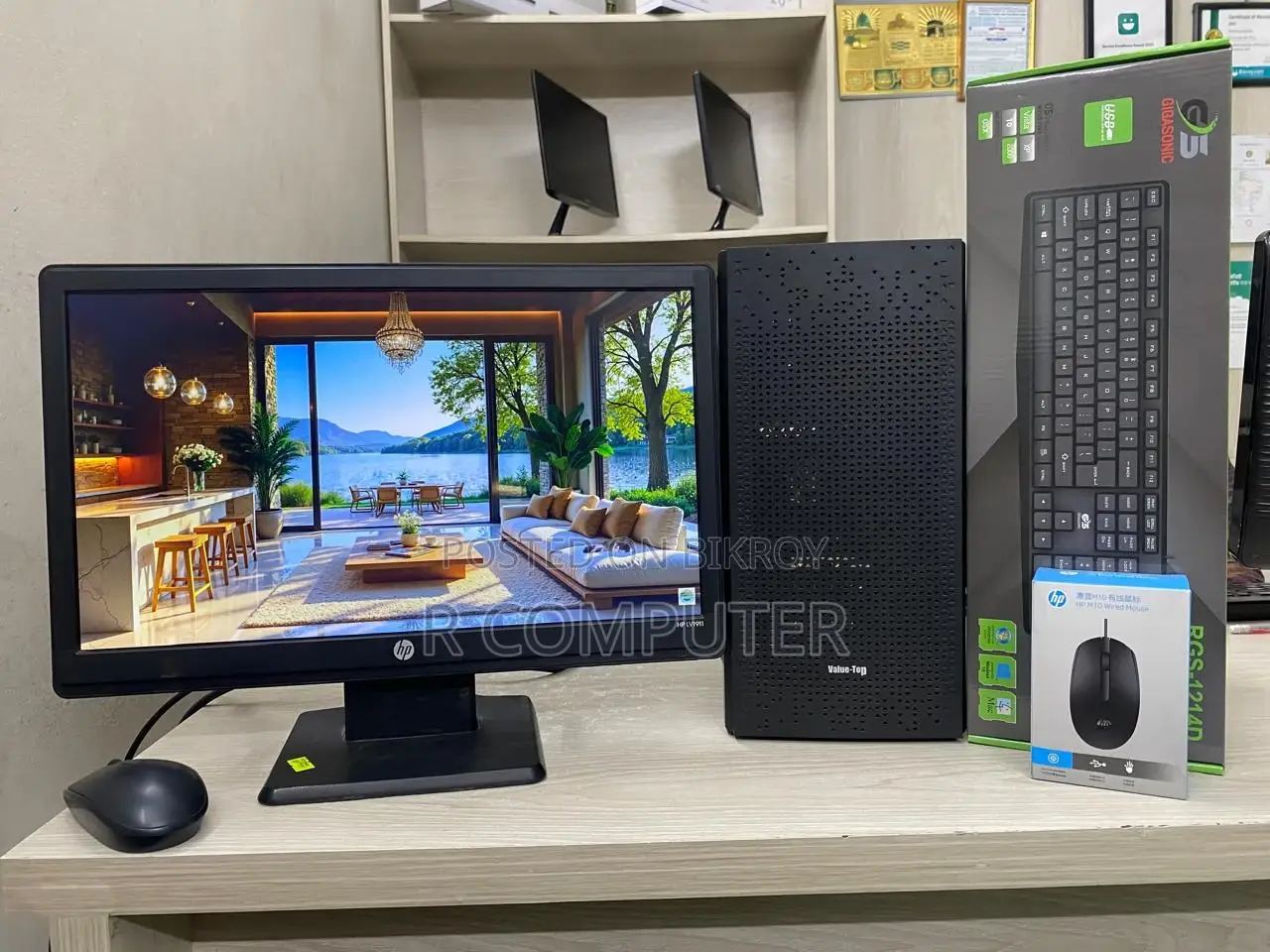 Desktop Computer 8GB Intel Core I3 SSD 128GB
