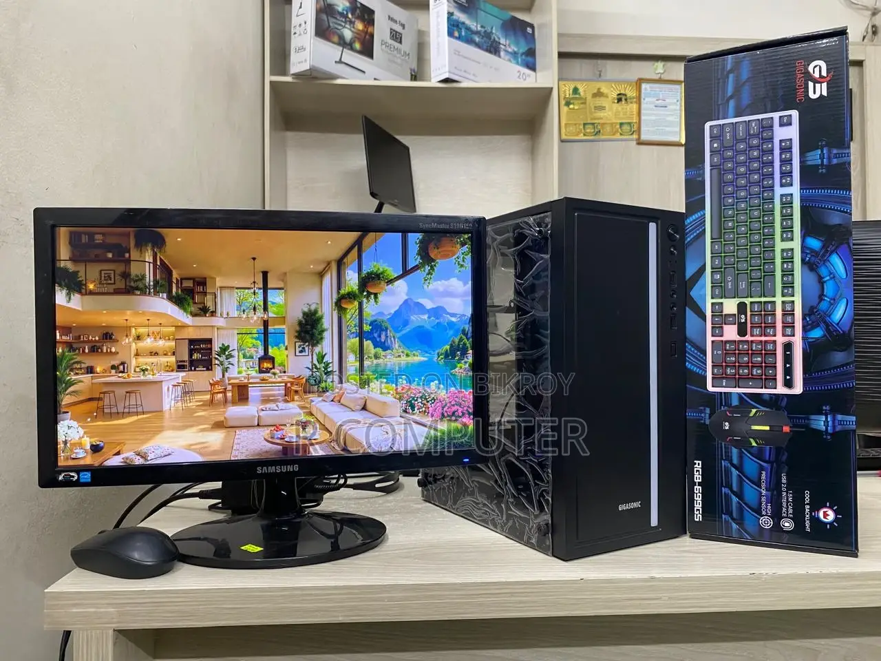 Desktop Computer 8GB Intel Core I3 SSD 128GB