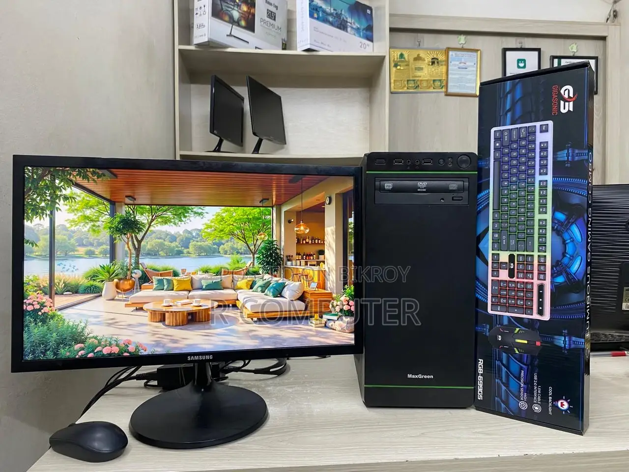 Desktop Computer 8GB Intel Core I5 SSD 128GB