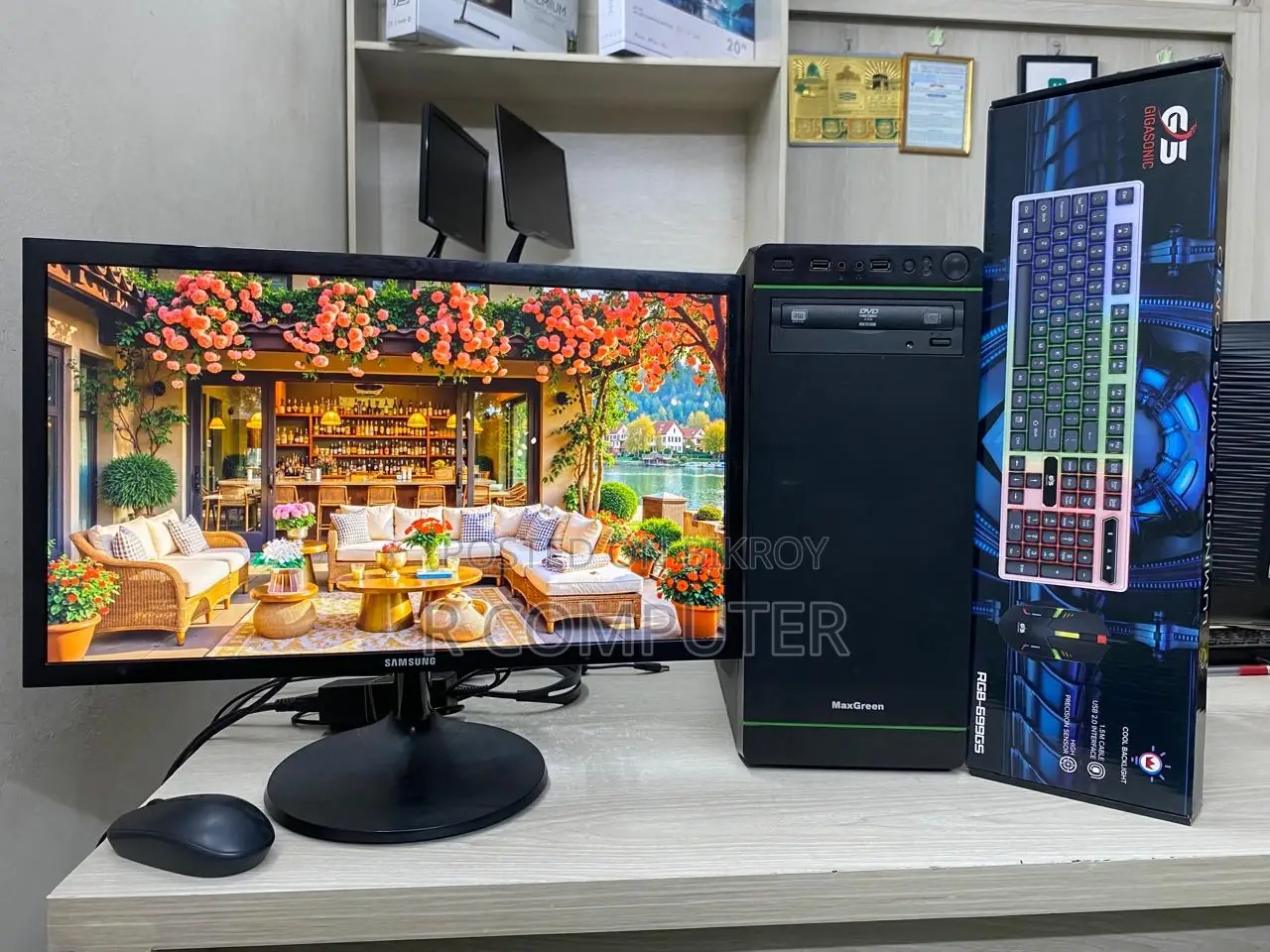Desktop Computer 8GB Intel Core I5 SSD 128GB