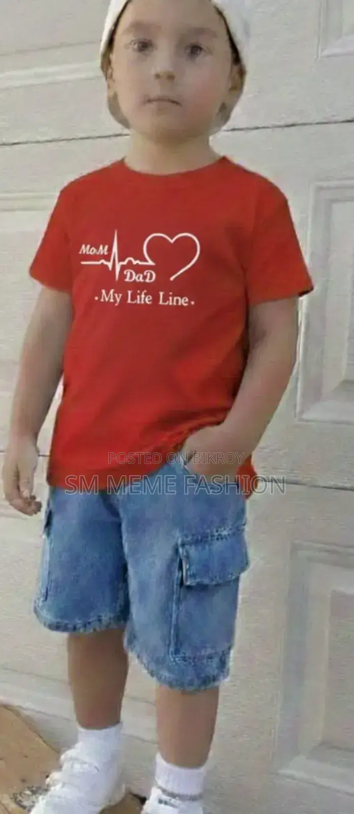 Baby Tshirt and Denim Pant Set