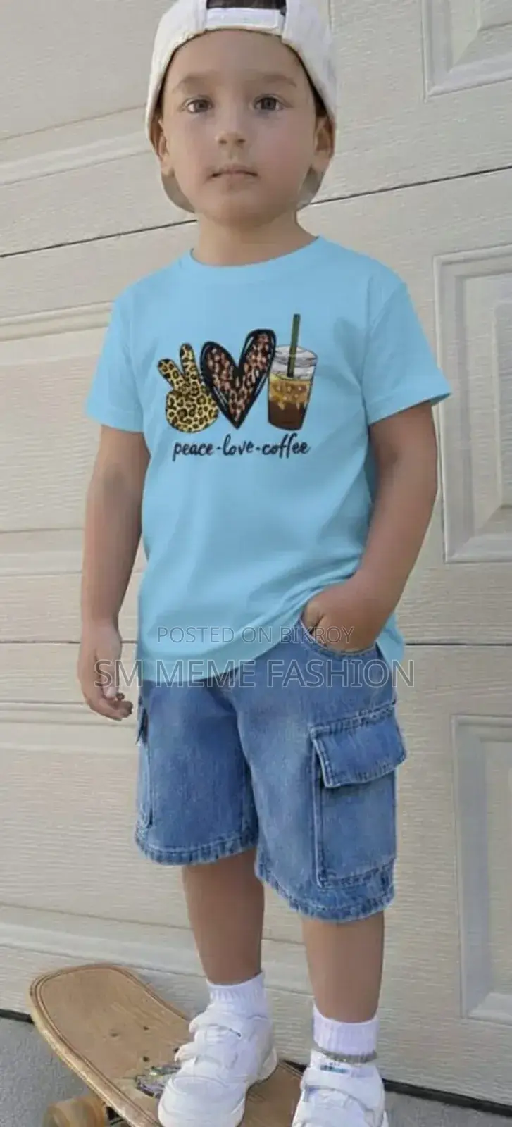 Baby Tshirt and Denim Pant Set