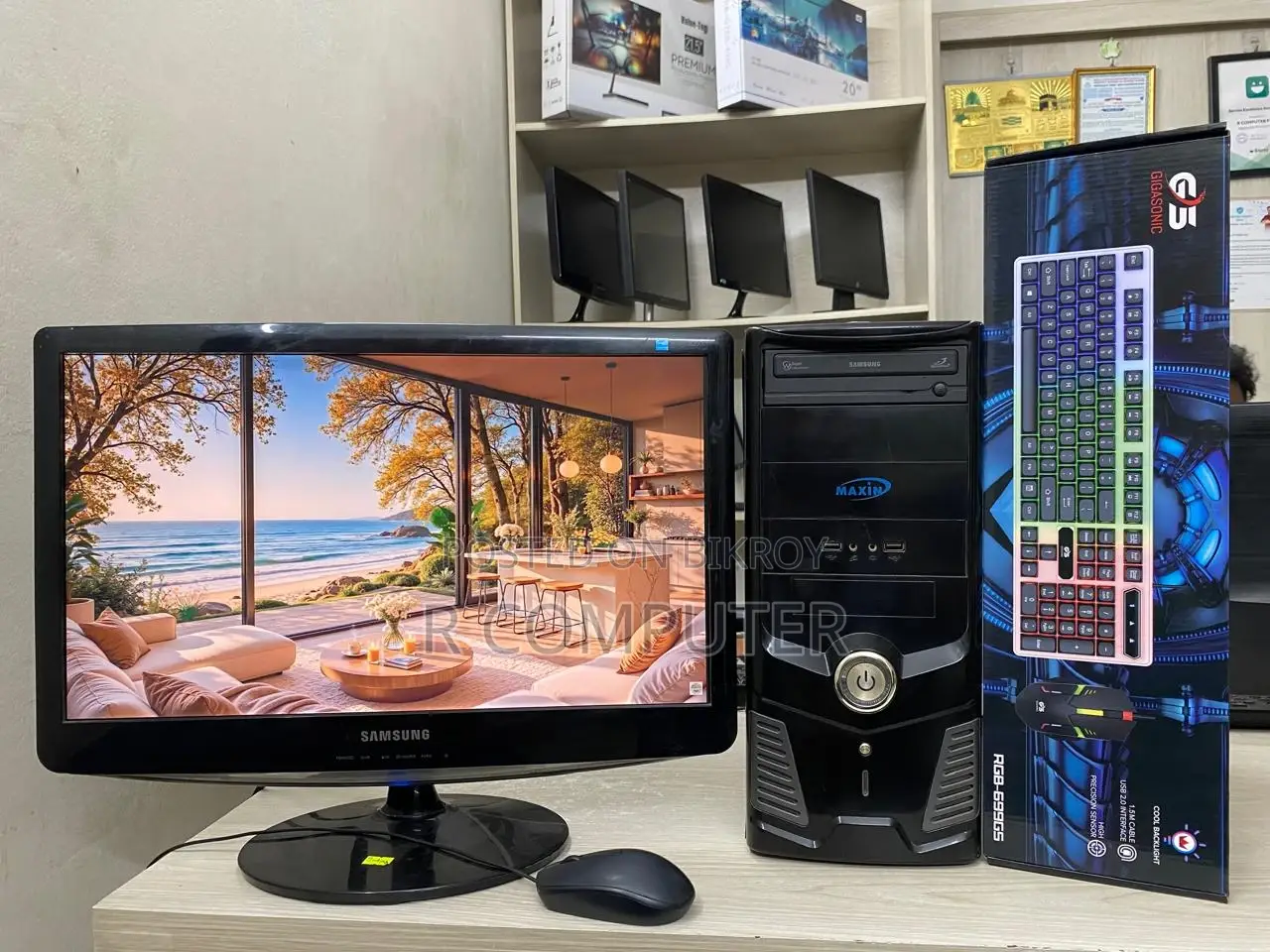 Desktop Computer 4GB Intel Core I3 HDD 500GB
