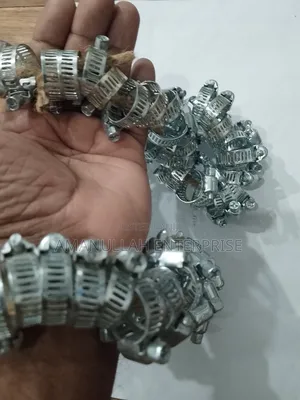 Premium Stainless Steel Hose Clamps – Adjustable Worm Gear (10 Pcs)