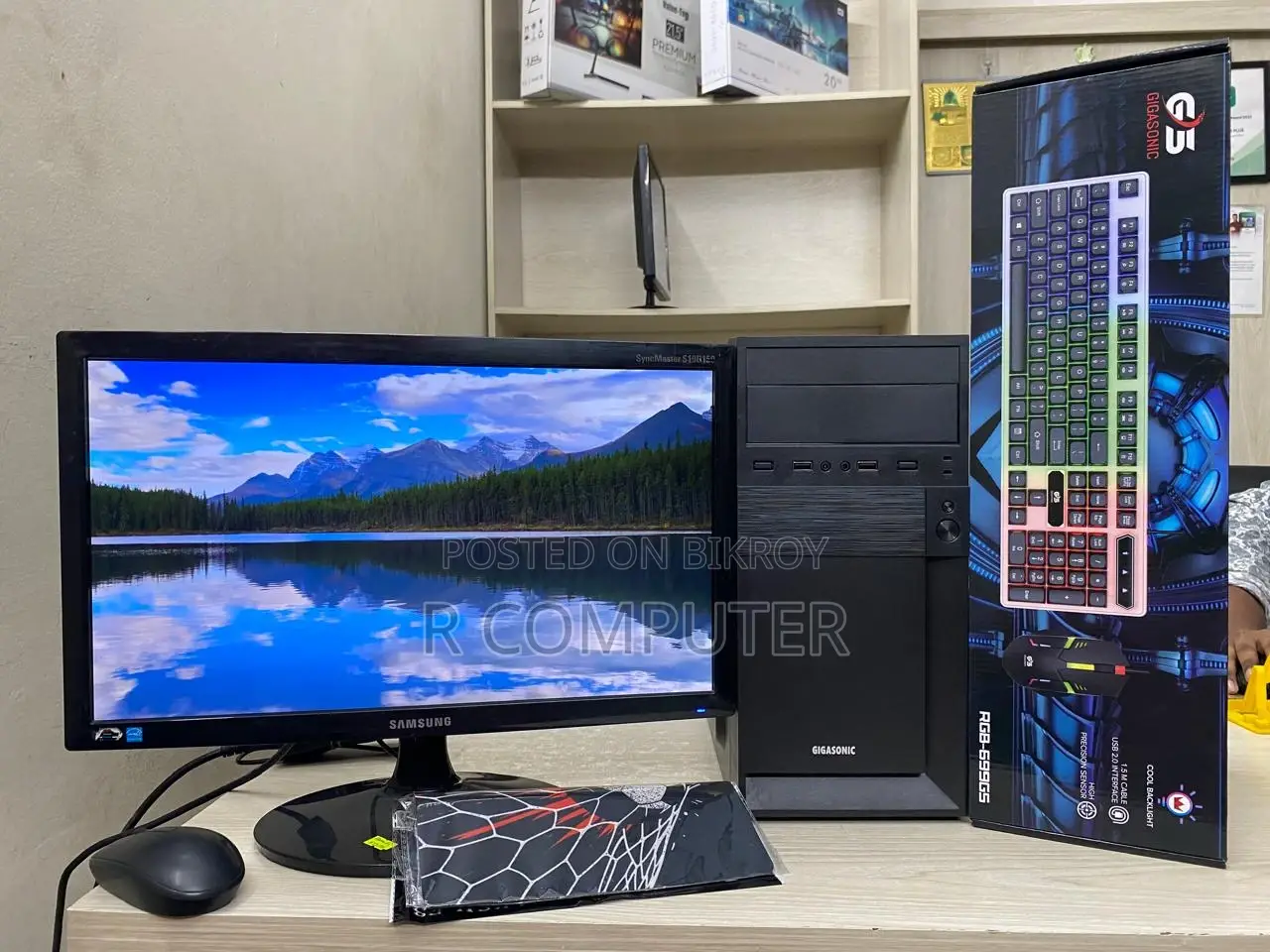 New Desktop Computer 8GB Intel Core I5 SSD 128GB