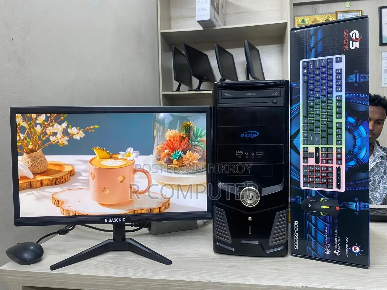 Desktop Computer 4GB Intel Core I3 HDD 500GB