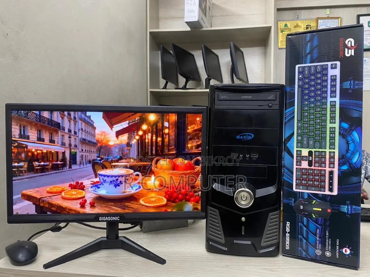 Desktop Computer 4GB Intel Core I3 HDD 500GB