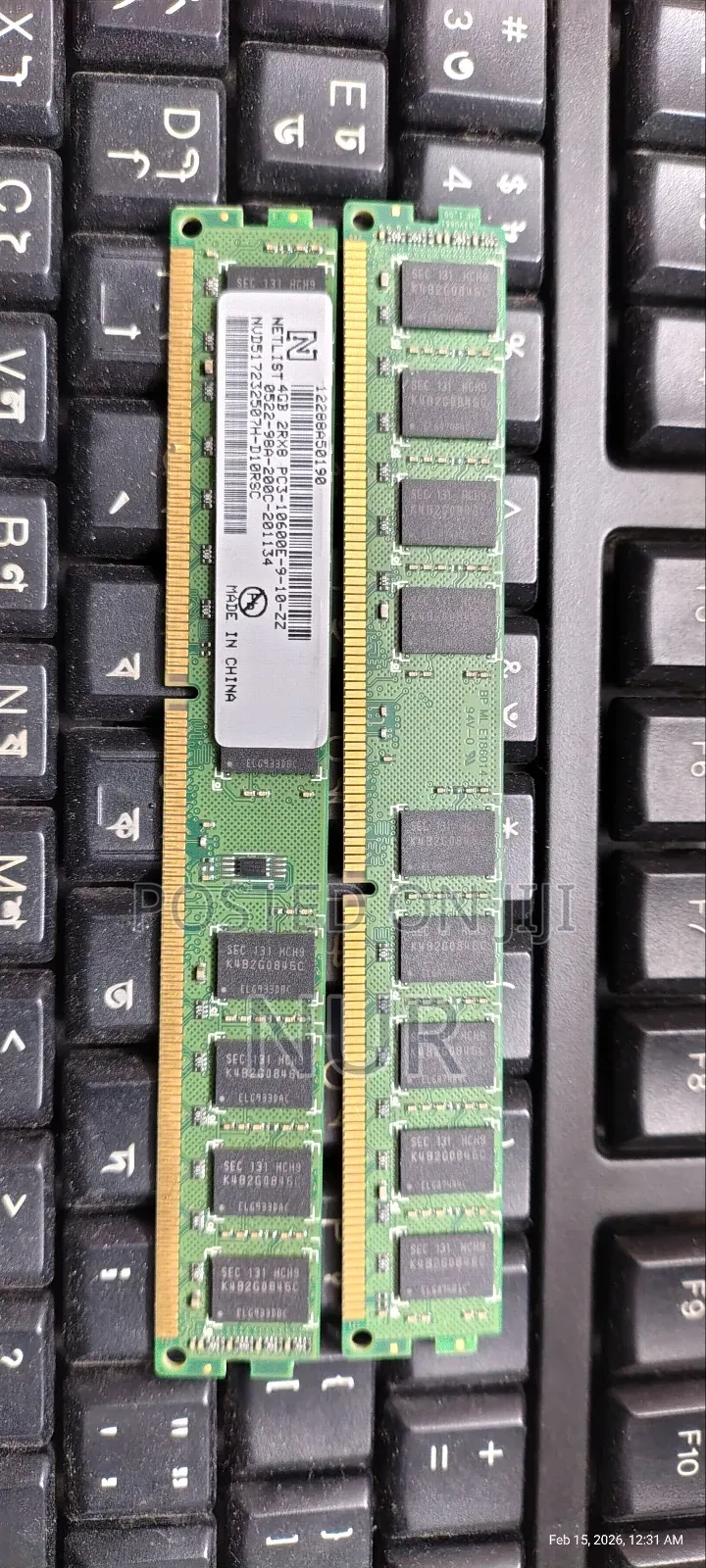 DDR3 4GB RAM