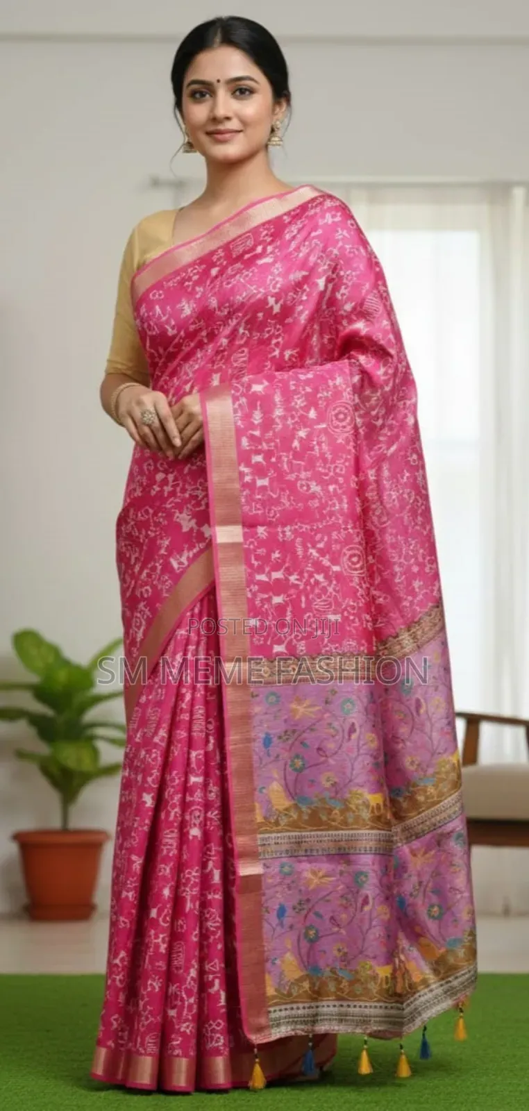 Kaftan Silk Sharee