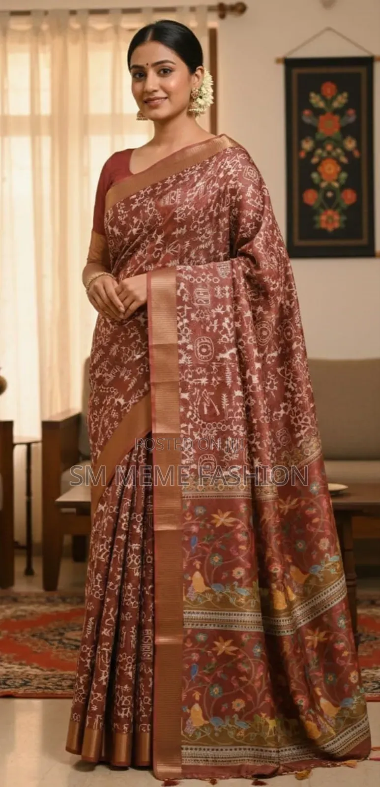Kaftan Silk Sharee