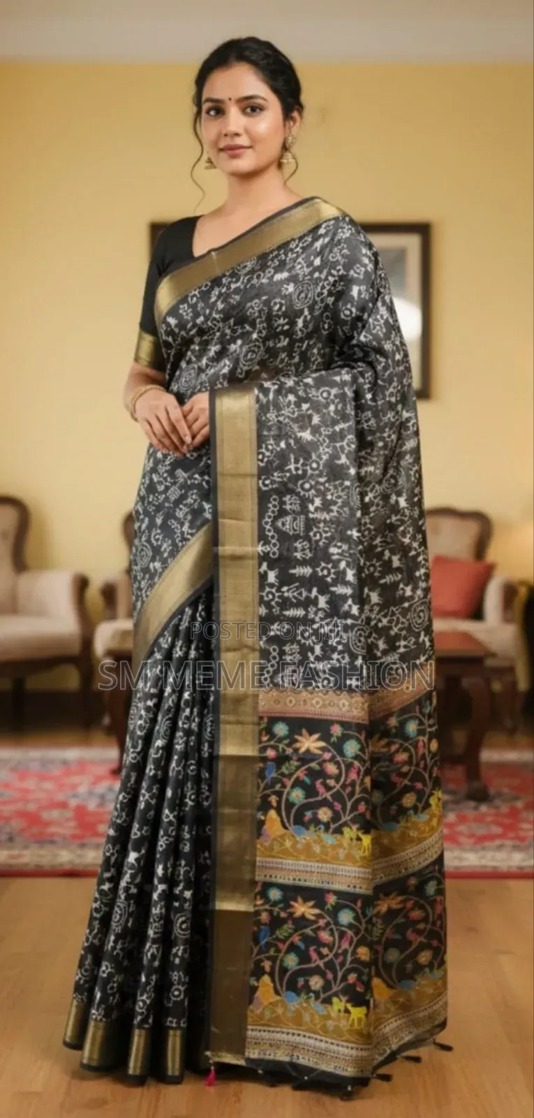 Kaftan Silk Sharee