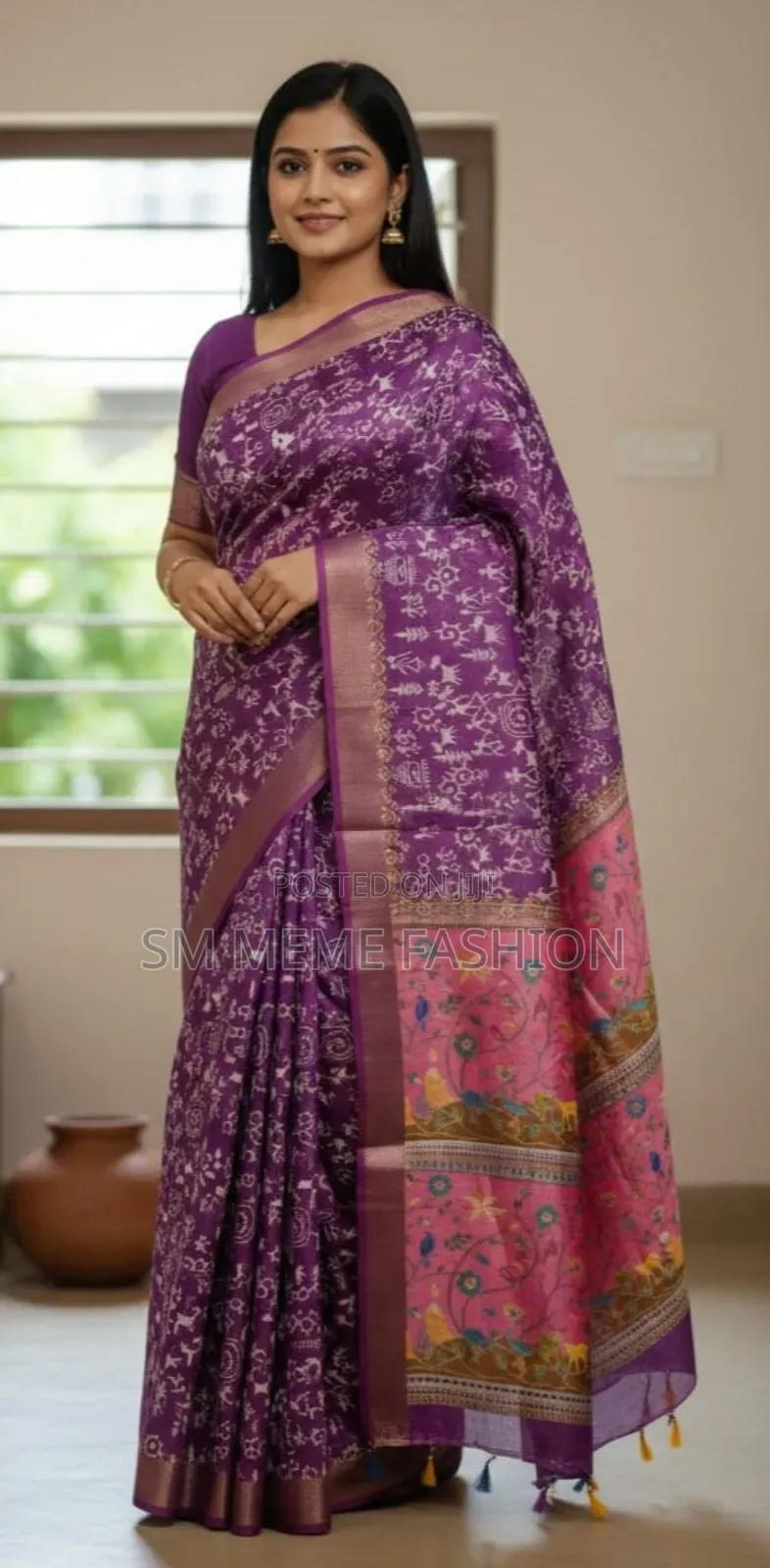 Kaftan Silk Sharee