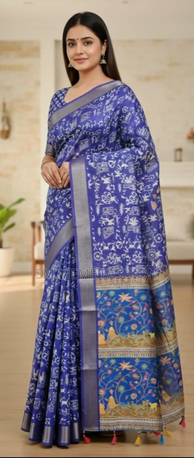 Kaftan Silk Sharee