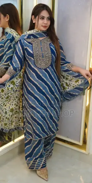 Radymade Three Piece Body Golai Sequins Work Pint
