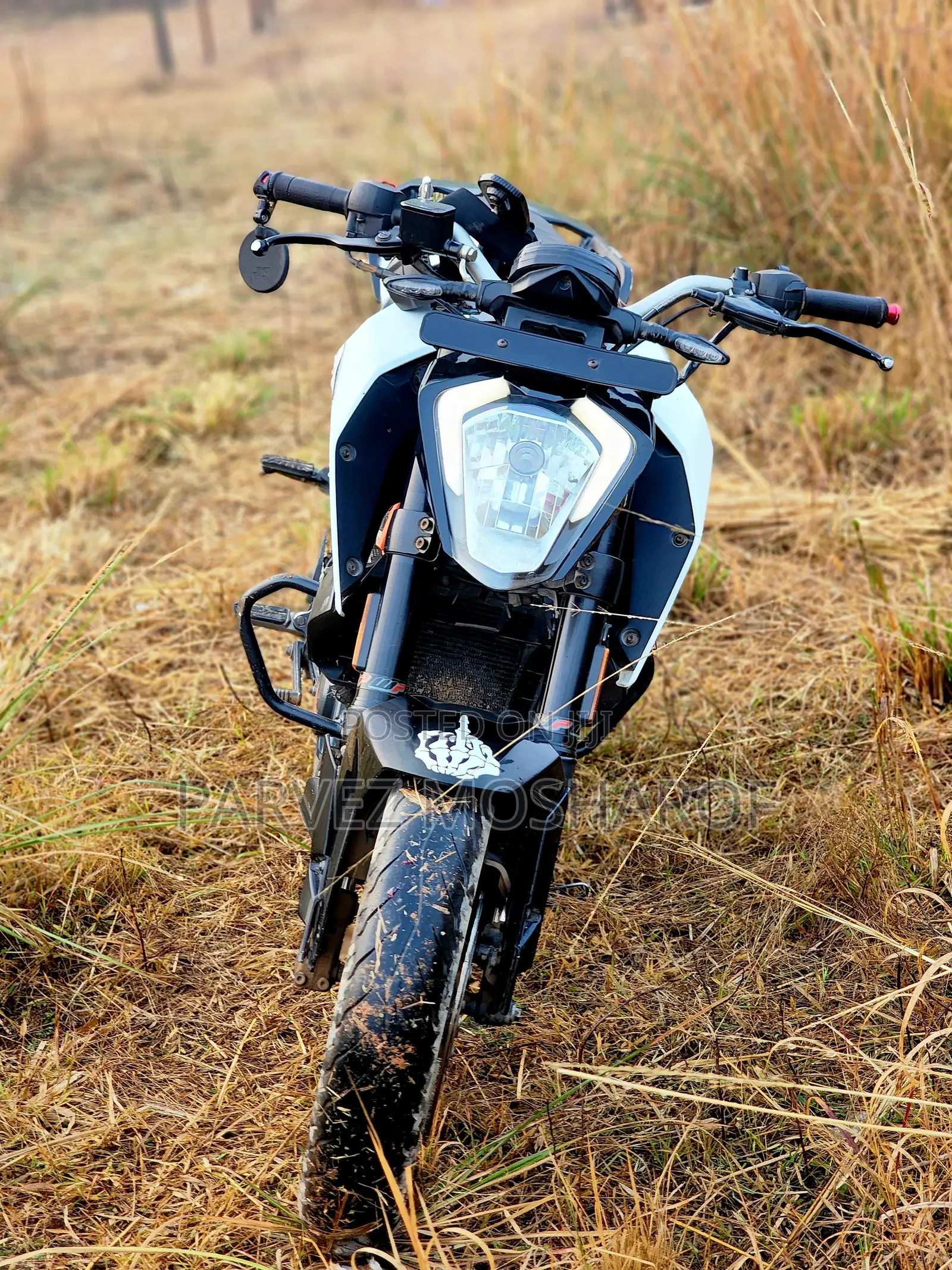KTM Duke 125 2022 White