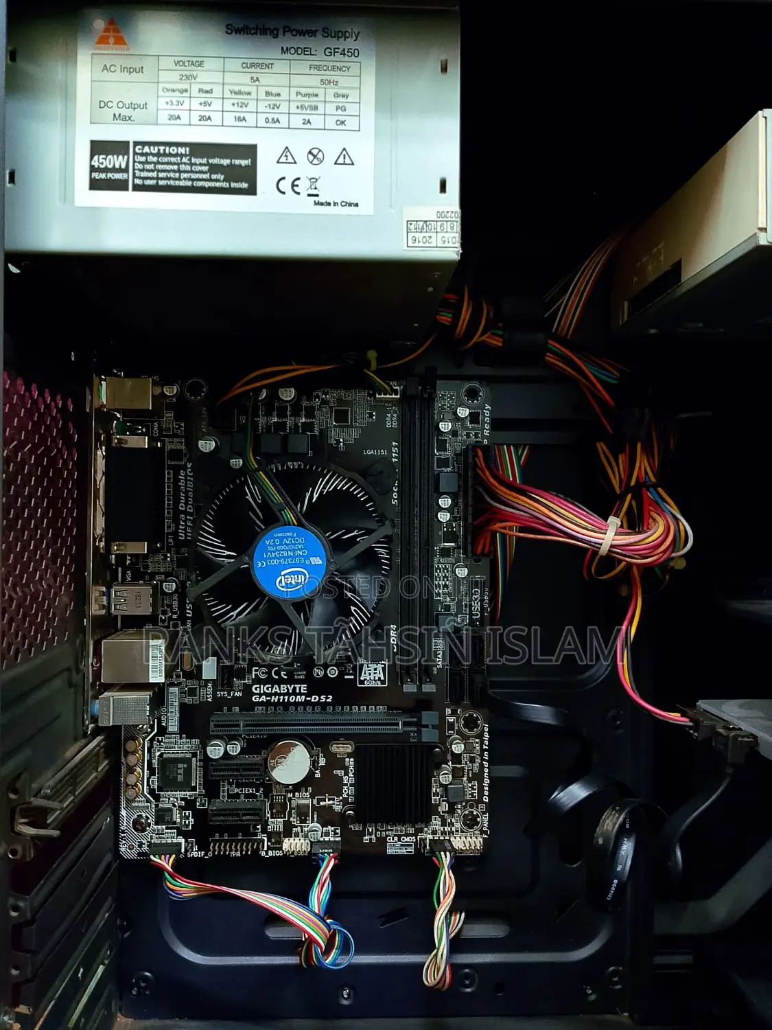Heavy 7th Zen Pc: 8gb Ram DDR-4_ Gigabyte H110 _ Available Win: 10