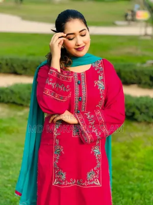 ⭐Ready-made Three Piece Set.

⭐Luxurious Soft Cotton Fabrics❤️