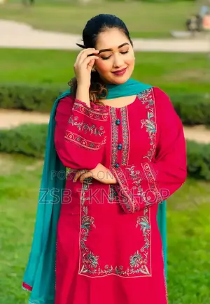 Fabrics Soft Cotton Readymade Three Piece