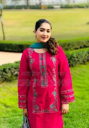 Fabrics Soft Cotton Readymade Three Piece