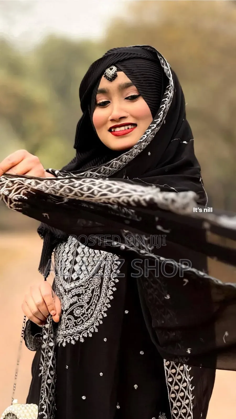 Soft Jorjet With Sequence Embroidery Three Piece