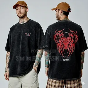 Premium Acid Wash Drop Shoulder T-Shirt