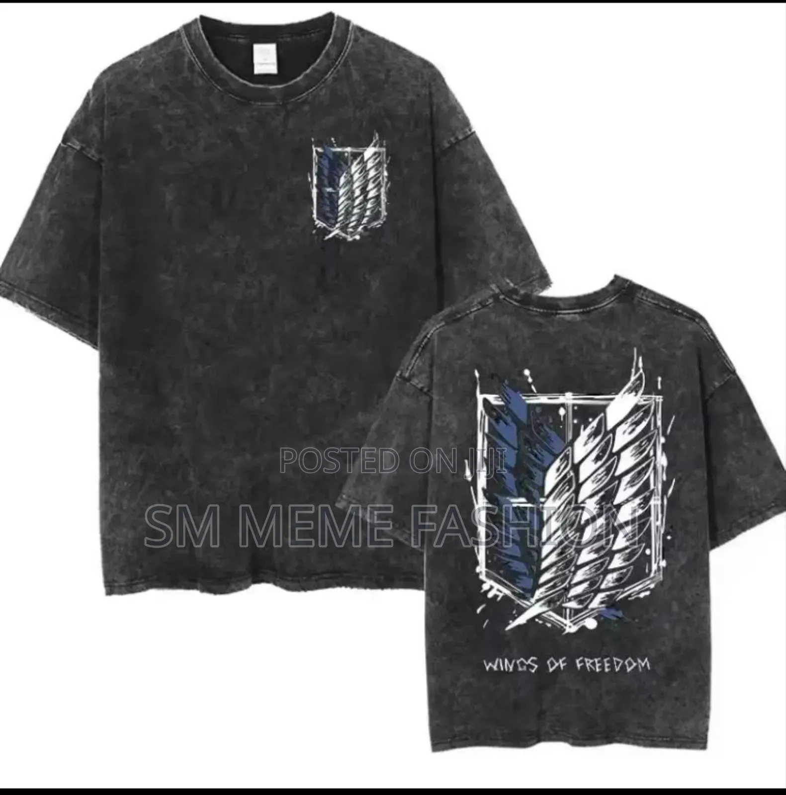 Premium Acid Wash Drop Shoulder T-Shirt