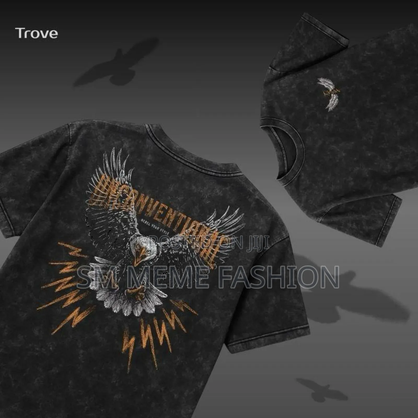 Premium Acid Wash Drop Shoulder T-Shirt