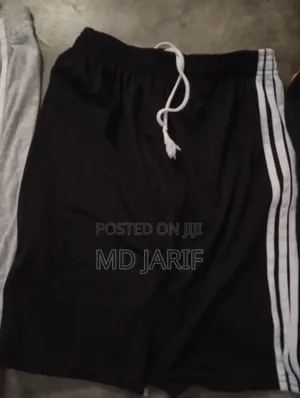 Cotton And Jersey Short Pant