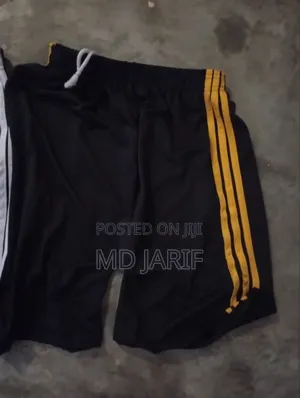 Cotton And Jersey Short Pant