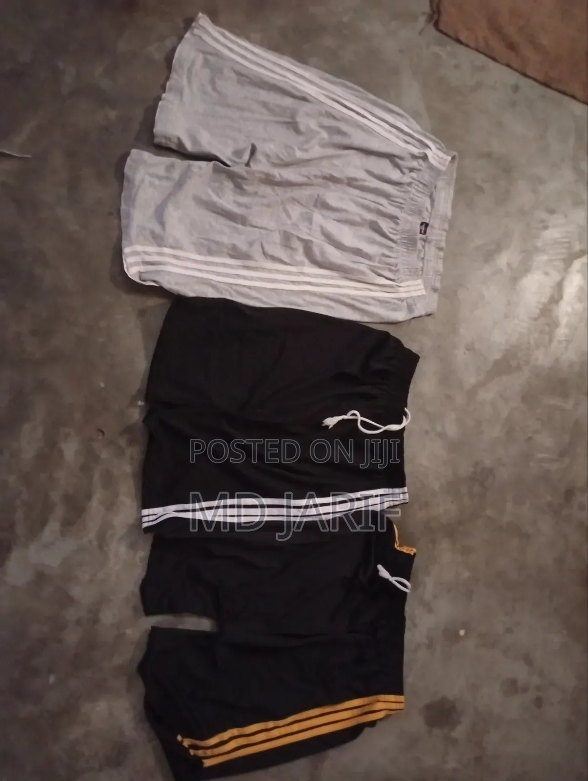 Cotton And Jersey Short Pant