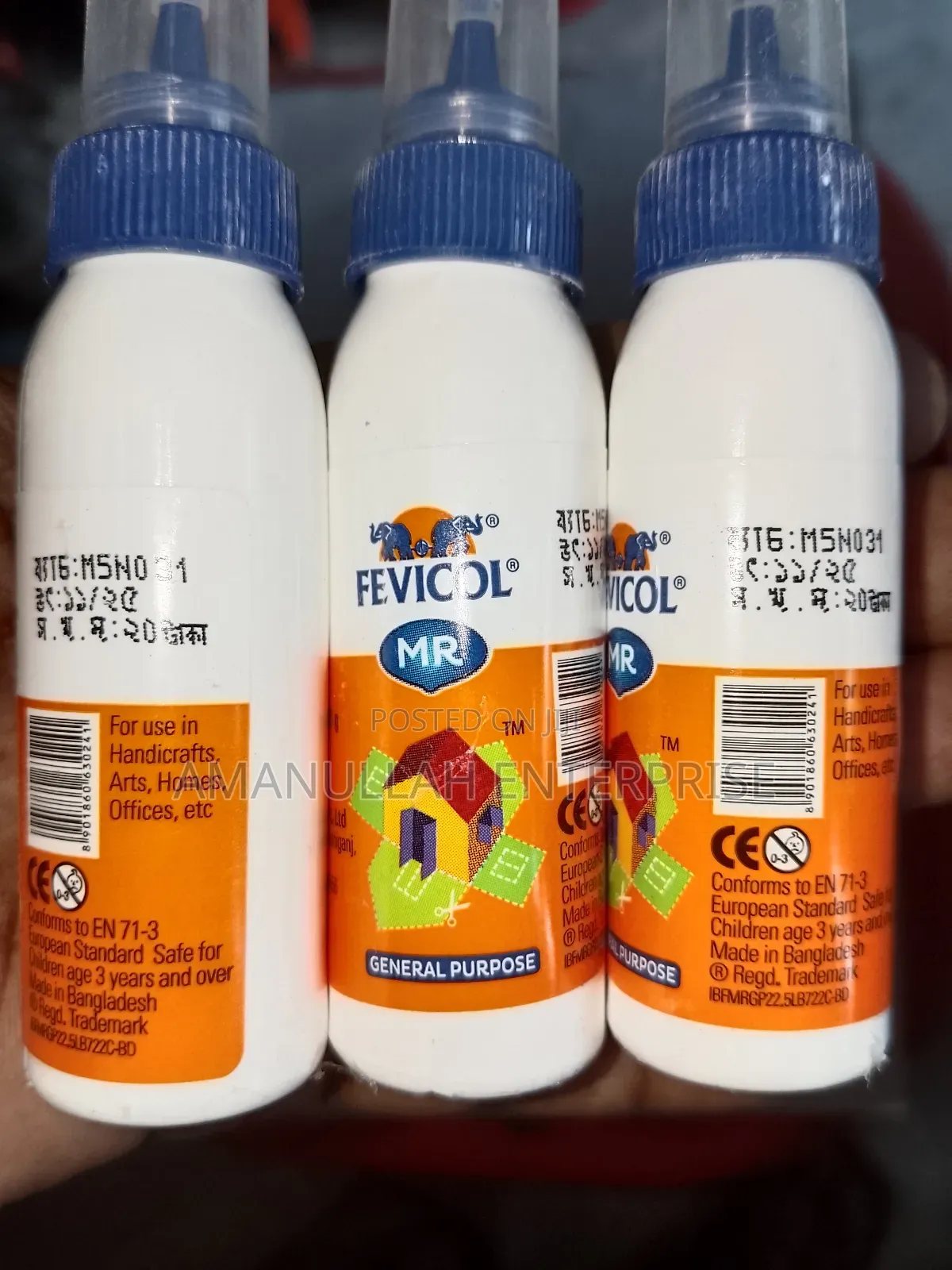 Fevicol White Glue Adhesive (03 Bottle)