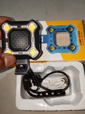 Rechargeable Bicycle Led Front Light High-decibel Electric Horn