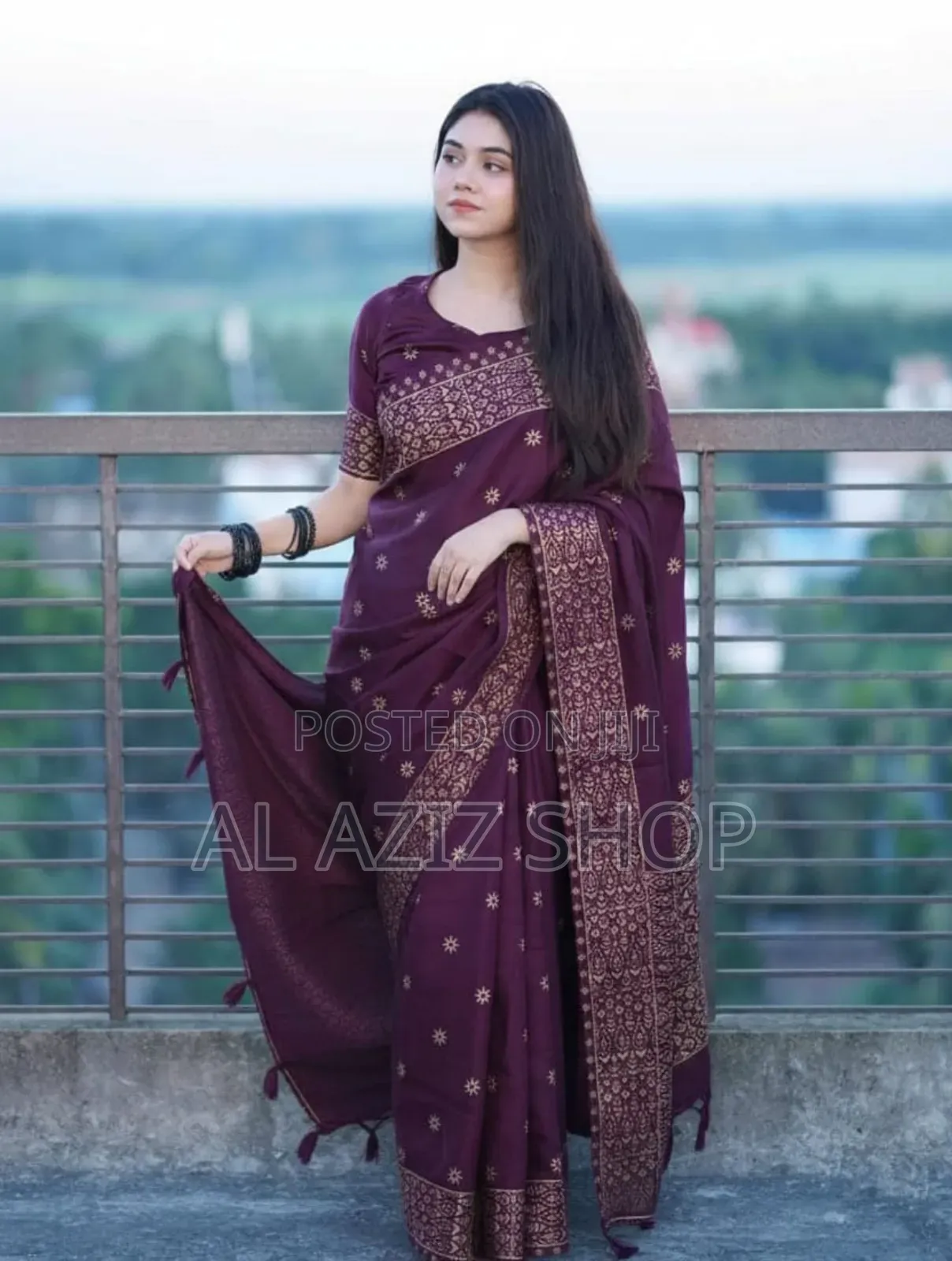 Japani Silk Saree With Blouse Piece