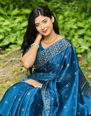 Japani Silk Saree With Blouse Piece