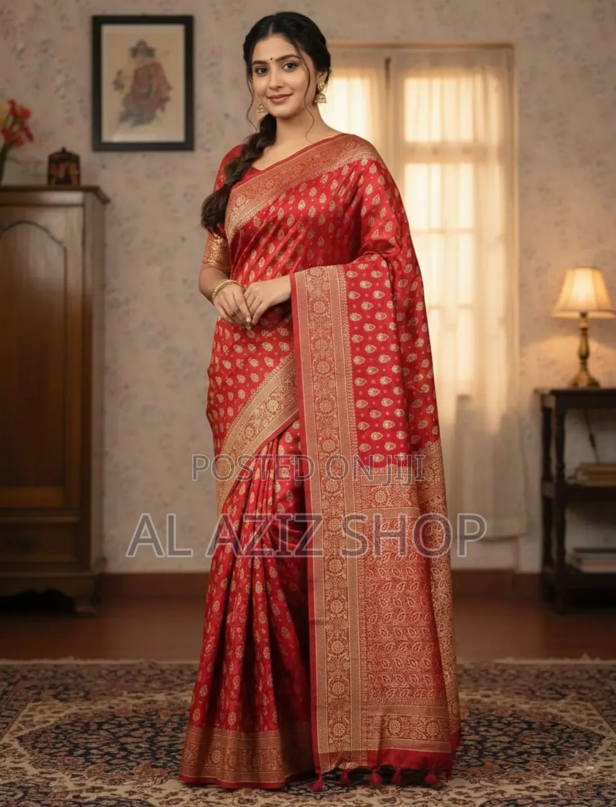 Japani Silk Saree With Blouse Piece