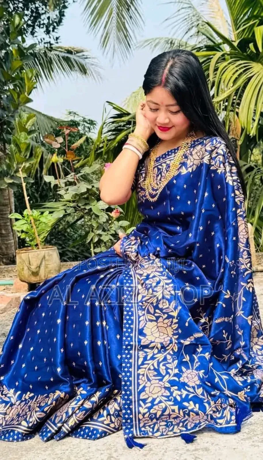 Japani Silk Saree With Blouse Piece