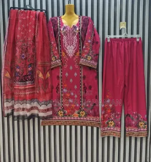 প্রিমিয়াম দুবাই সফট সিল্ক থ্রি-পিস