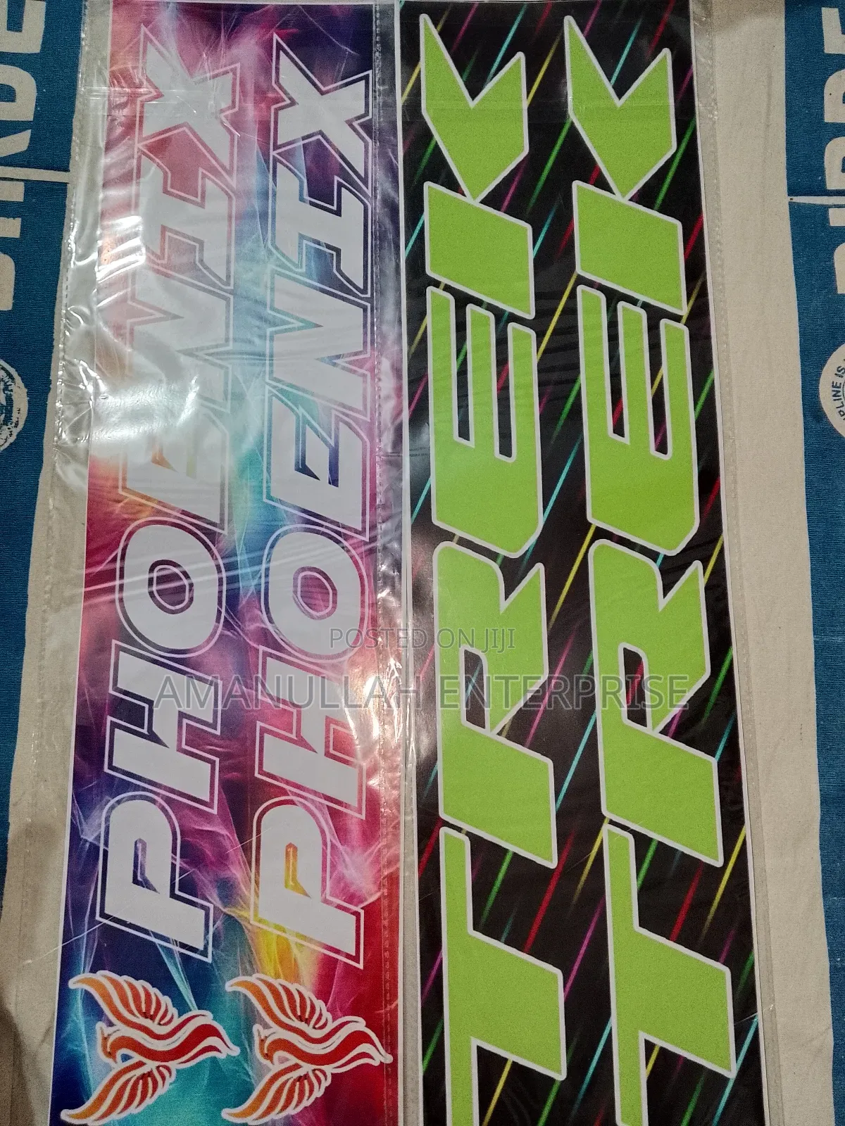 Body Stickers for Motorcycles, Cars, and Helmets (01 Pcs)