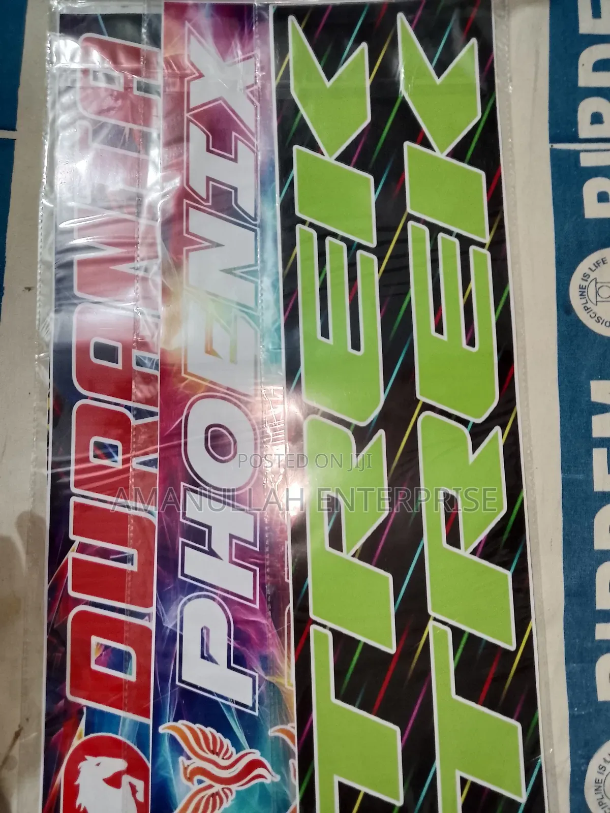 Body Stickers for Motorcycles, Cars, and Helmets (01 Pcs)