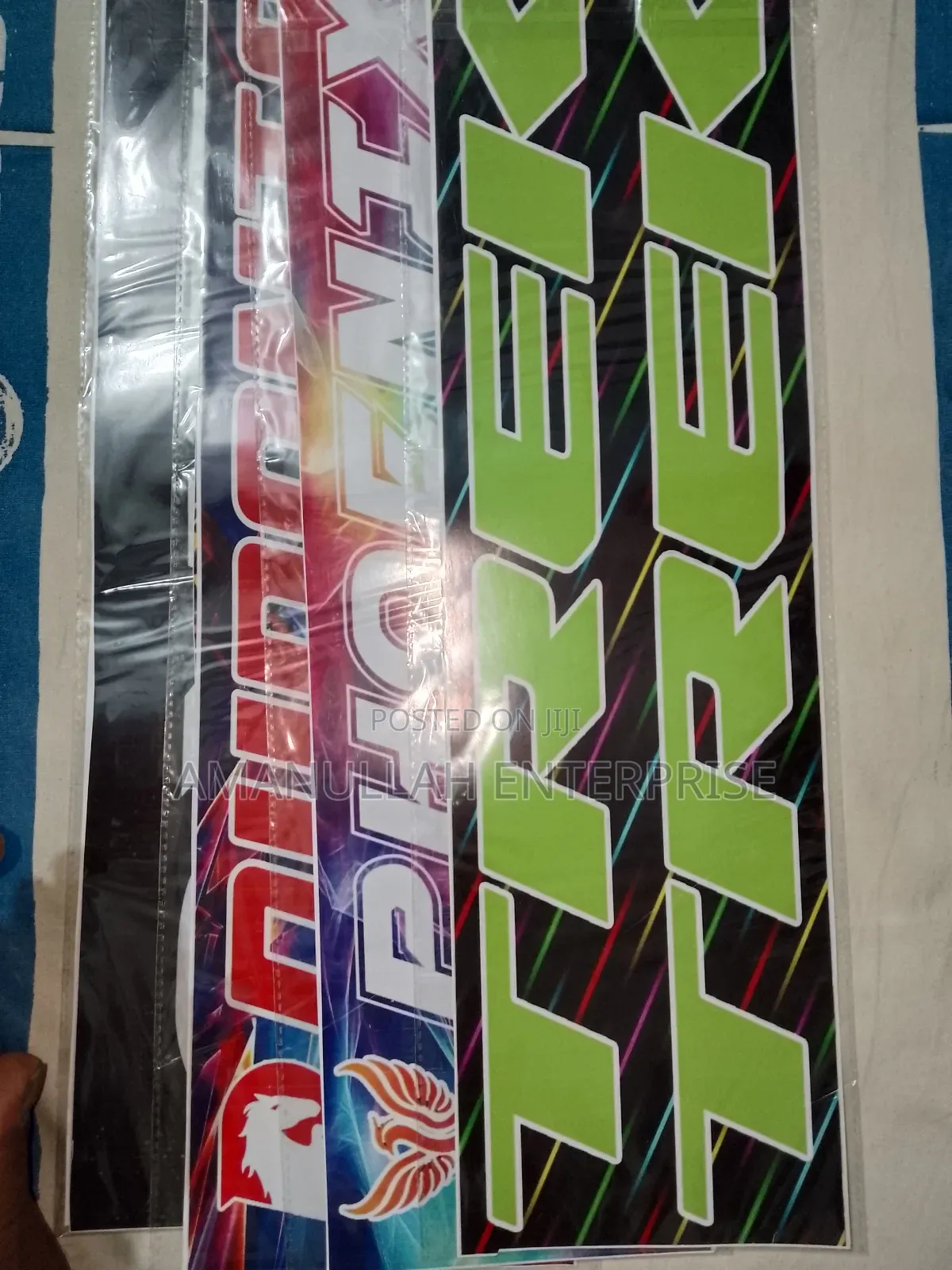 Body Stickers for Motorcycles, Cars, and Helmets (01 Pcs)