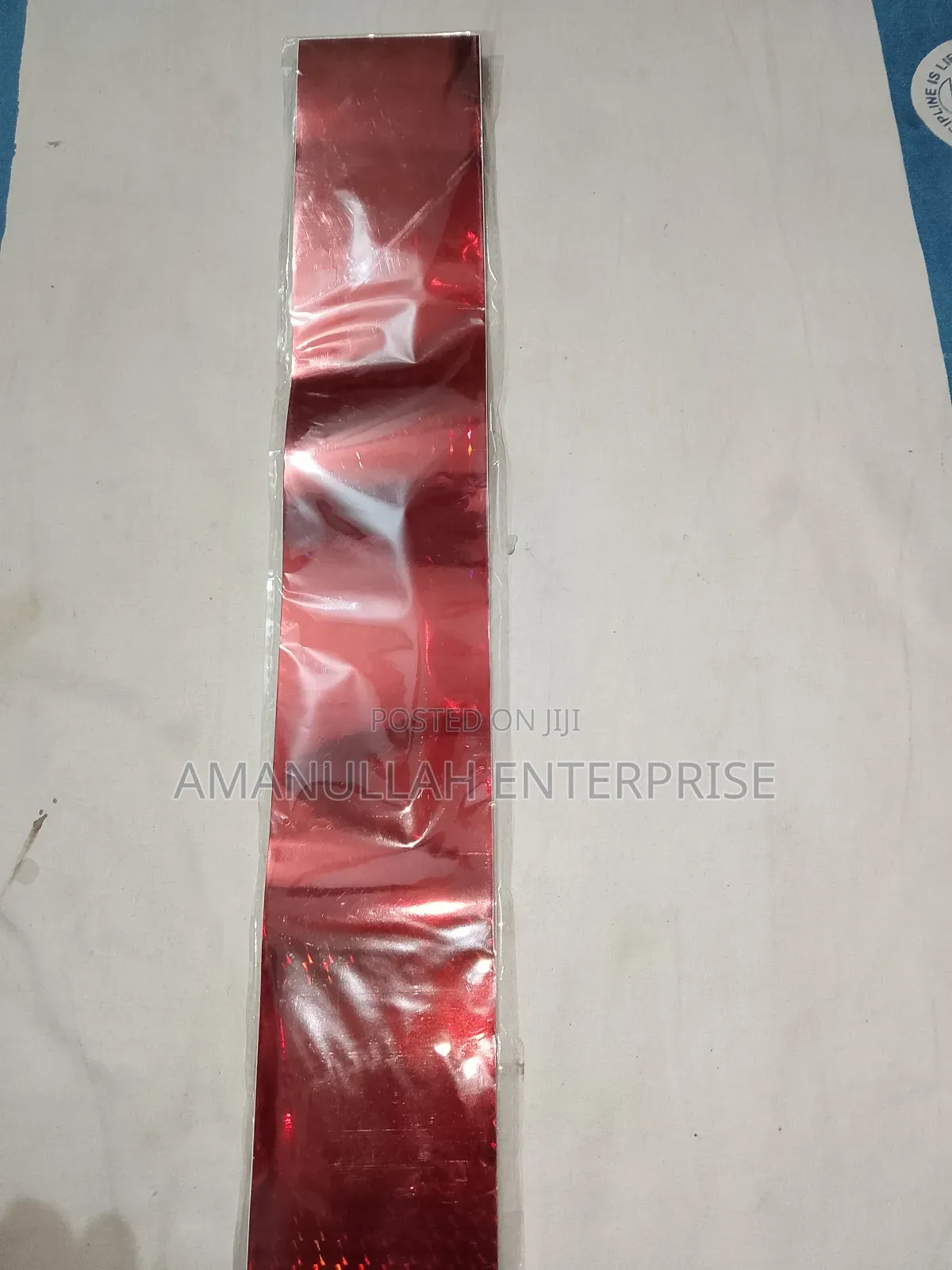 প্রিমিয়াম রেড হলোগ্রাফিক স্টিকার (০২ পিস)