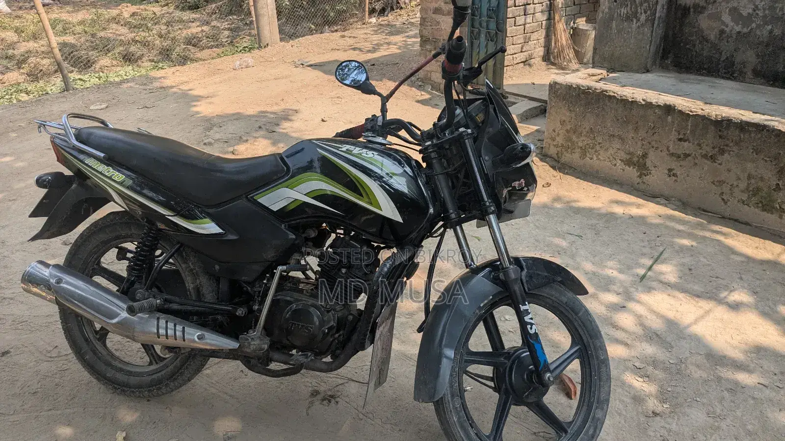 TVS Metro 2017 Black