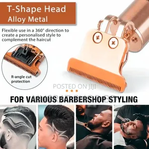 Rechargeable Vintage T9 Hair Cutting Machine Hair Trimmer
Code : 4367