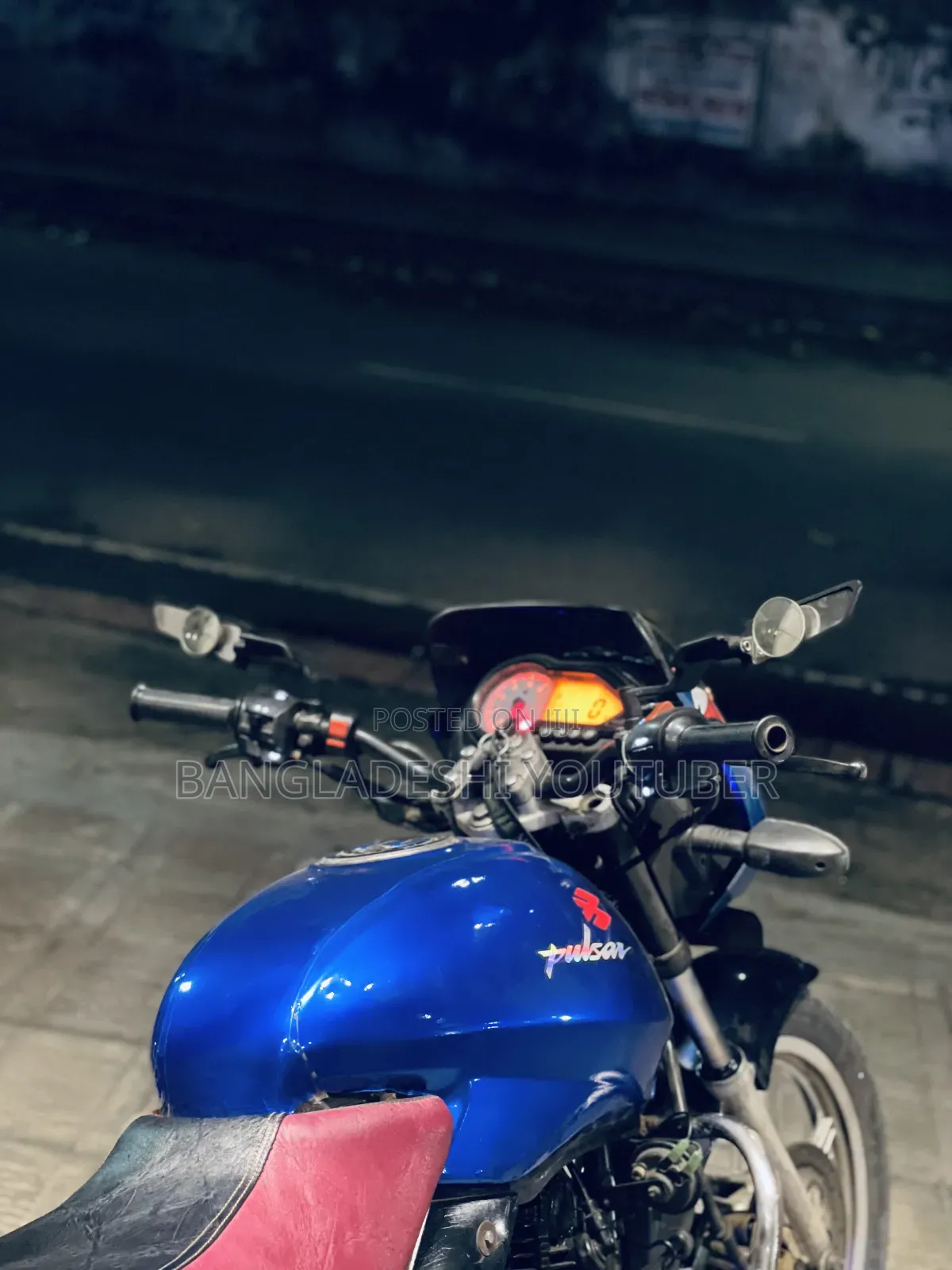 বাজাজ পালসার ১৫০ ২০০৮ নীল