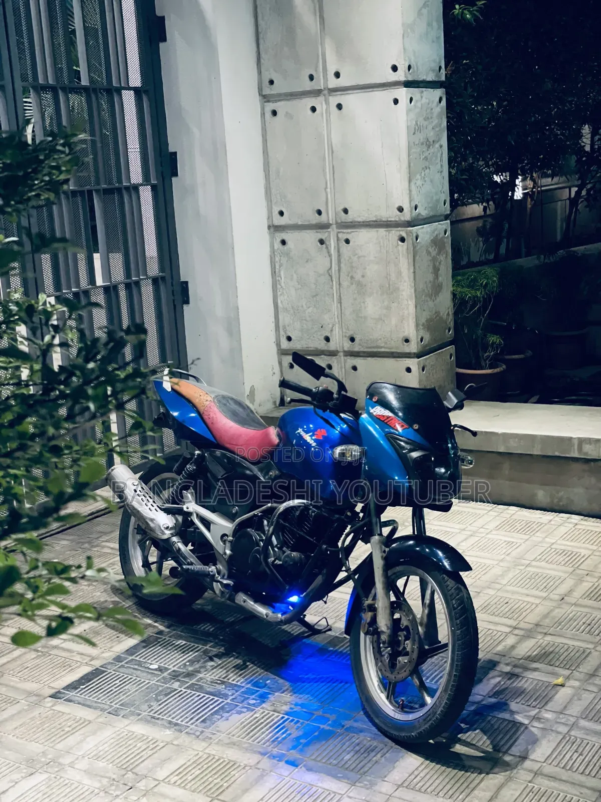 বাজাজ পালসার ১৫০ ২০০৮ নীল