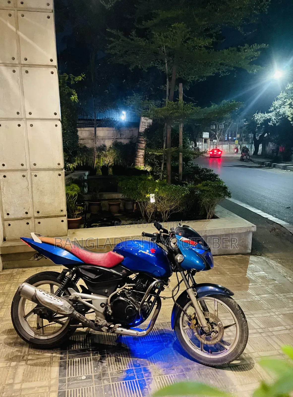 বাজাজ পালসার ১৫০ ২০০৮ নীল