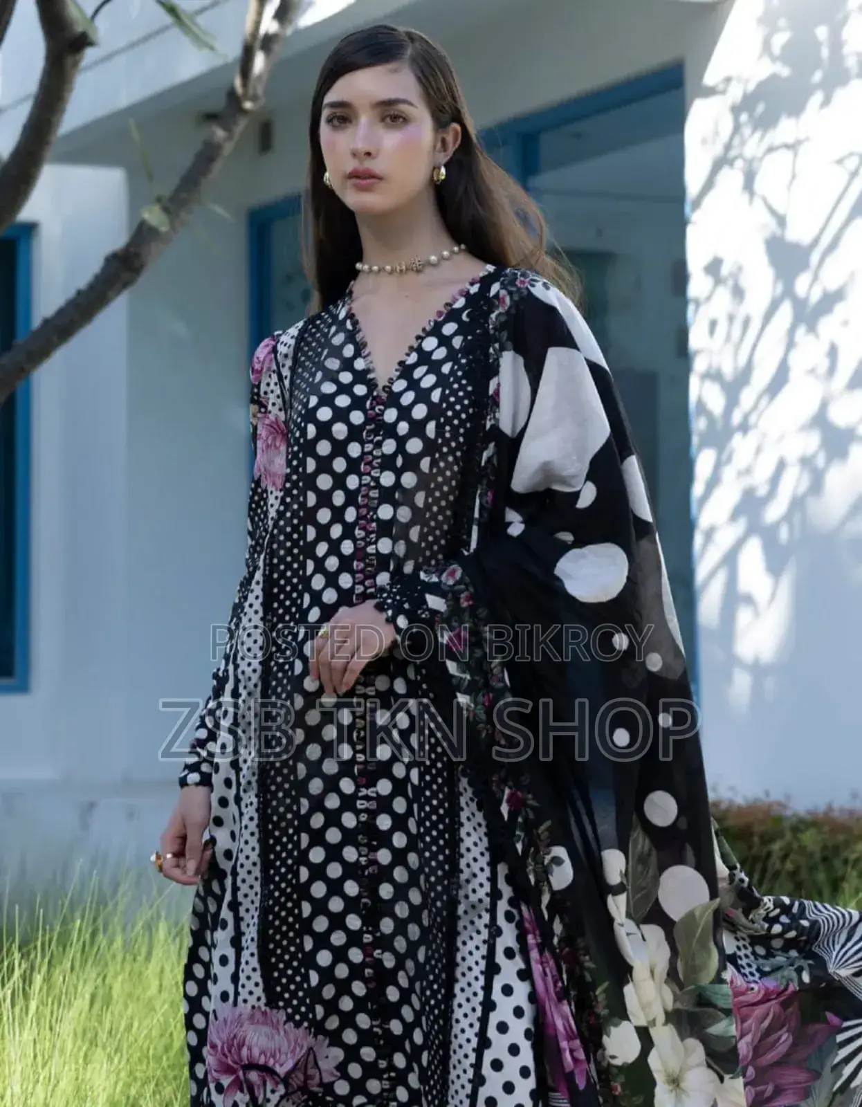 ডিজিটাল প্রিন্ট থ্রি পিস ঈদ কালেকশন