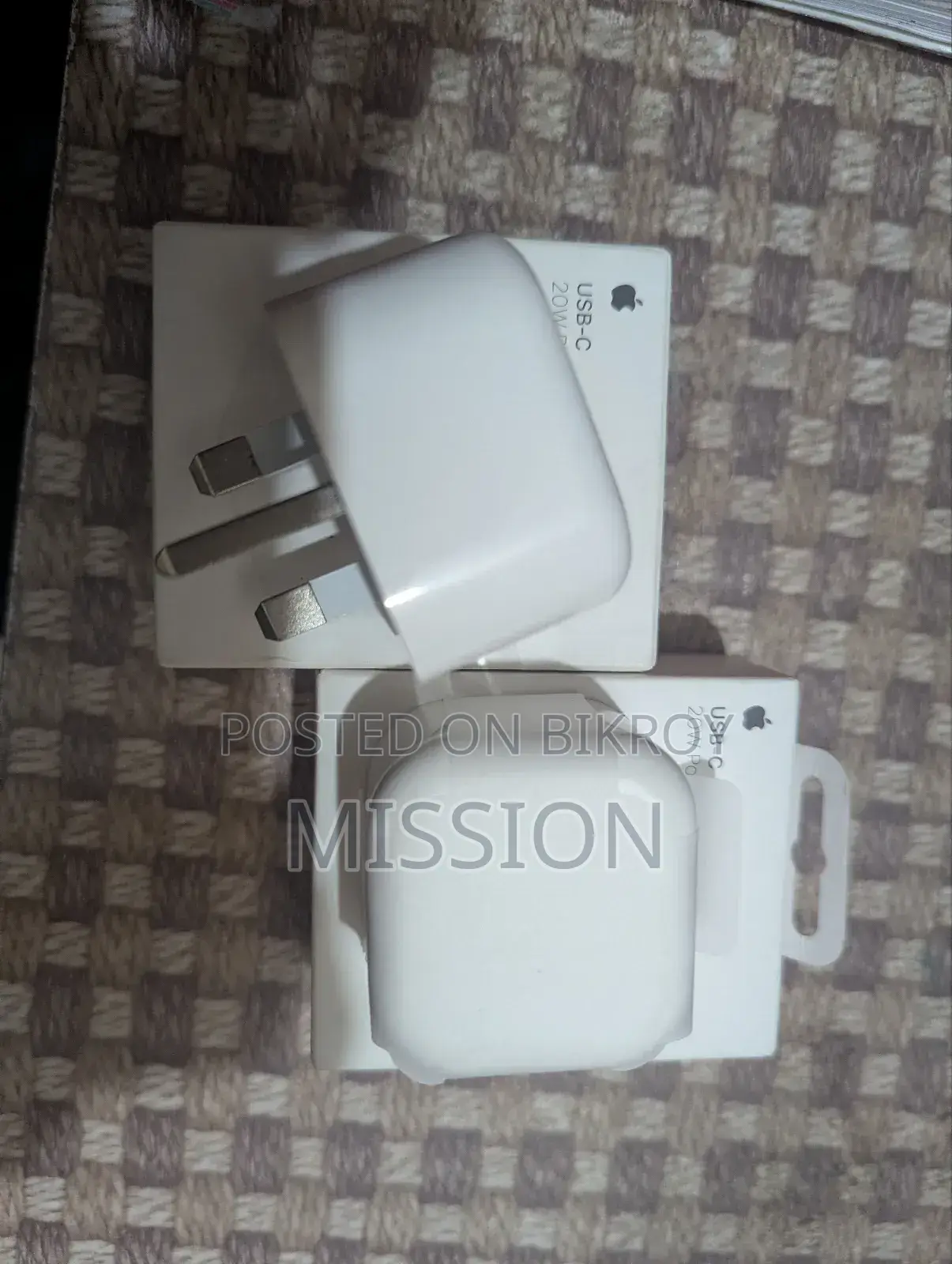 20w Apple Adapter (Dubai Original)