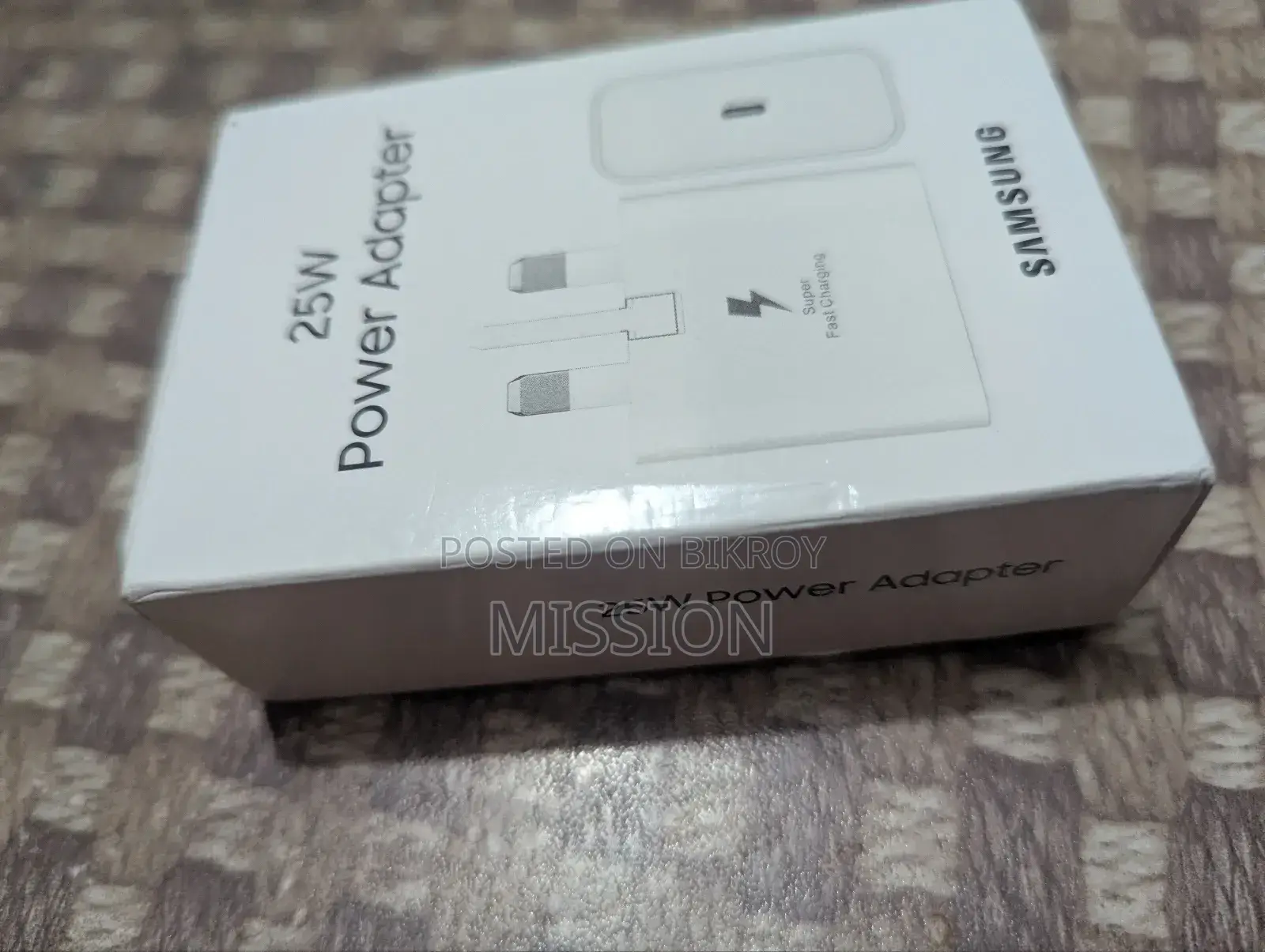 Original Samsung Adapter 25w Super Fast Charger Brought from Dubai!!!!