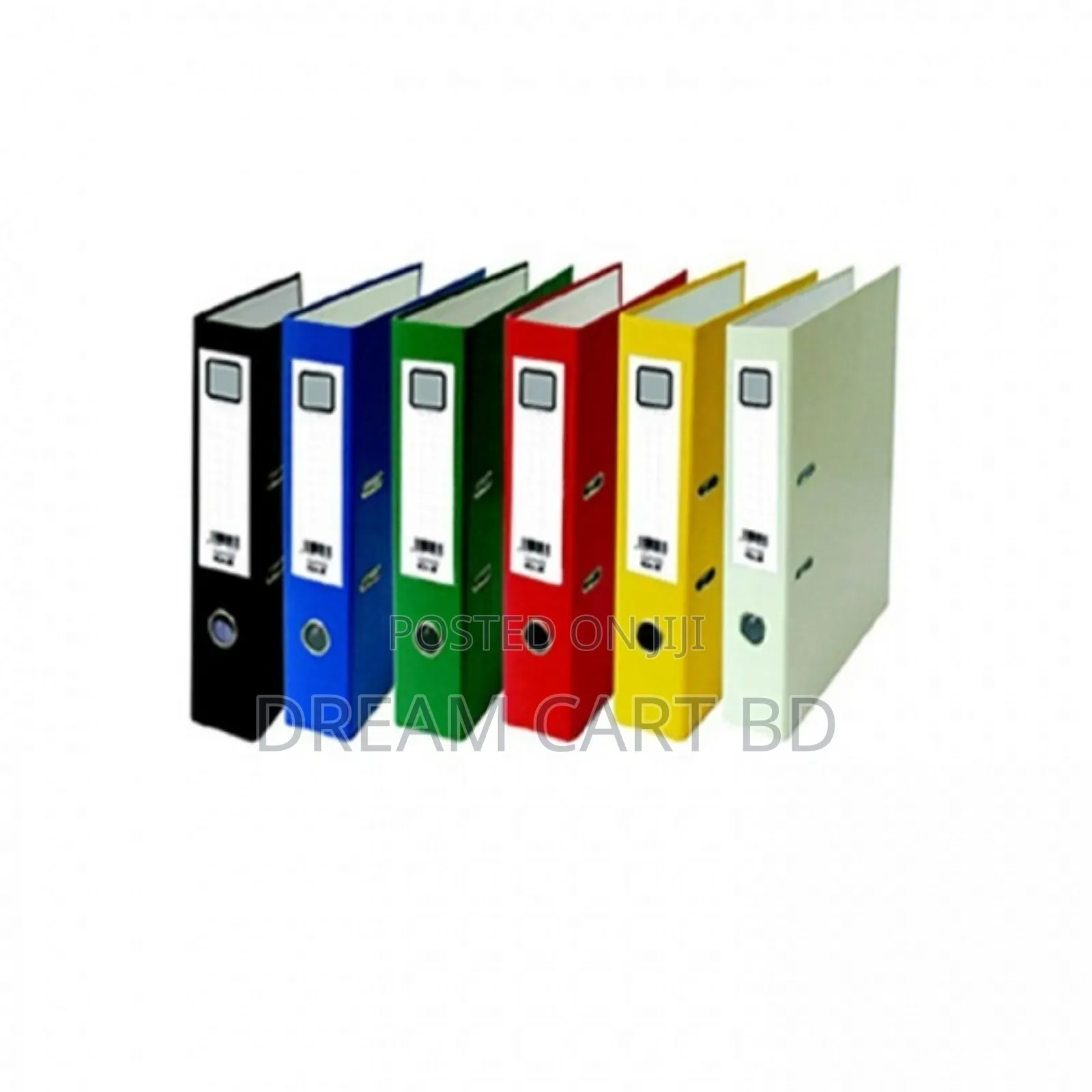 Hua Jie A4 Lever Arch File | Heavy Duty Box File | Metal Clip (New)